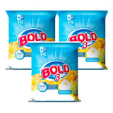3 Pack Bold Detergente En Polvo Ropa 5 Kg