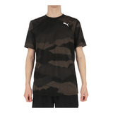 Polera Puma Printed Hombre Black