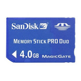 Sandisk 4gb Memory Stick Pro Duo Tarjeta De Memoria Flash Sd
