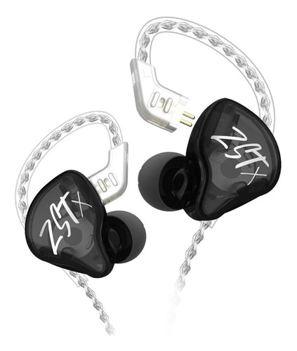 Auriculares Kz Zst X In Ear Mejor Cable Monitores 1dd +1ba F
