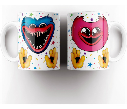 Taza Plastica Polimero Huggy Wuggy