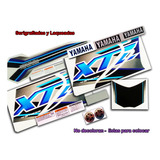 Calcos Yamaha Xtz 125 - 2018 Completo - Calidad