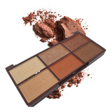 Paleta Turn Up Tropical De 6 Sombras  Mate Shimmer - By Mely