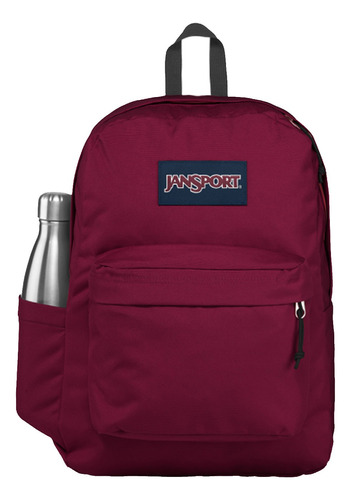 Mochila Jansport Superbreak Plus Azul Mapleweb 4qut003 Cuota