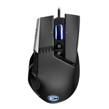 Mouse Gamer Evga X17 16k Dpi 10 Botones Rgb Negro