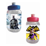 10 Cilindros Para Fiestas Personalizados Batman  Vasos  