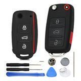 Carcasa Y Funda Llave Vw Clasico Jetta Golf Vento Gol A6 Mk6