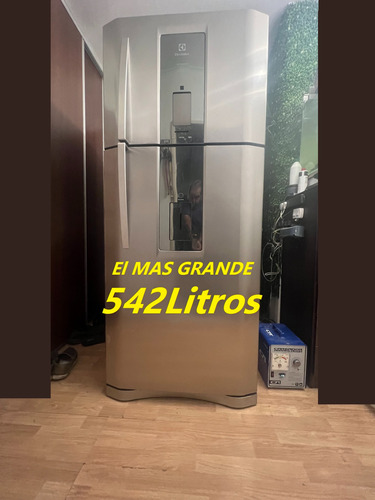 Heladera Electrolux Di80x El Mas Grande 542l Acero Inoxidabl