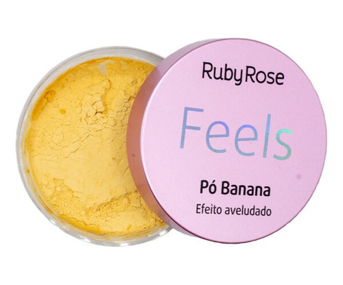Polvo Banana Fijador Sellador De Maquillaje Ruby Rose