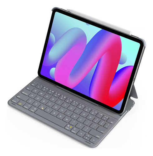 Funda Para iPad Pro De 11 Pulgadas Con Teclado, Funda De Tec