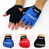 Guantes Medio Dedo Cortos Bici Moto Gel Protec Giant Wagner