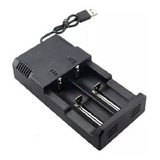 Cargador Usb De Pila - Bateria De Litio Compatible 18650  