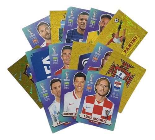 Láminas Mundial Qatar 2022 Panini (unidad/sueltas/detalle)