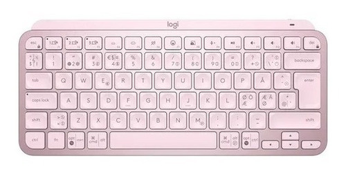 Teclado Logitech Mx Keys Mini - Rosa