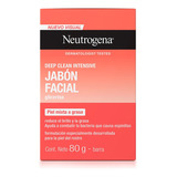 Sabonete Facial Intensivo Neutrogena Deep Clean 80g Hora De Aplicação Tipo De Pele Diurno/noturno: Combinação Com Pele Oleosa