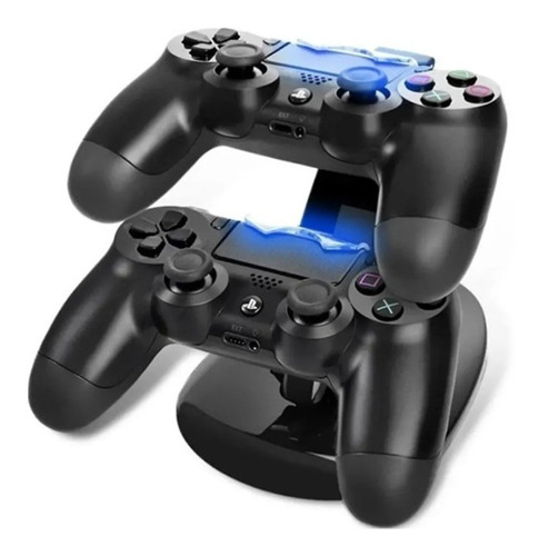 Base De Carga Cargador Doble Para Controles De Ps4