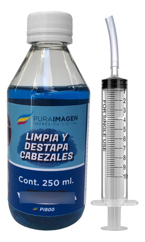 Liquido Limpiador Destapa Cabezales Impresoras Inkjet