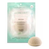 Konjac Esponja Facial Arcilla Verde Frances Piel Mixta