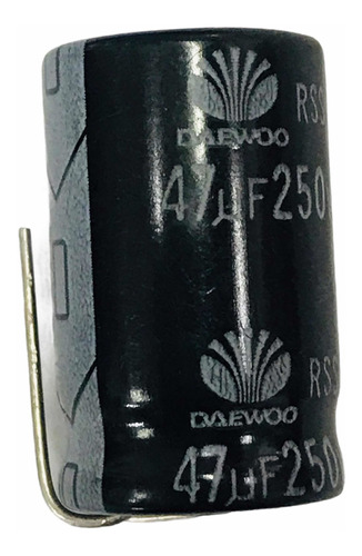 2 Condensador Electrolítico 47uf X 250v Capacitor 47mfx250v