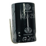 2 Condensador Electrolítico 47uf X 250v Capacitor 47mfx250v