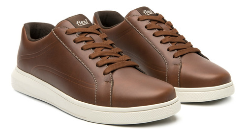 Sneaker Brown Casual Flexi Hombre Suela Extra Ligera 415301