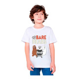 Playera Osos Escandalosos We Bare Bears Para Niños 