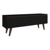 Mueble Para Tv Madesa Le Mans Hasta 55'' Negro