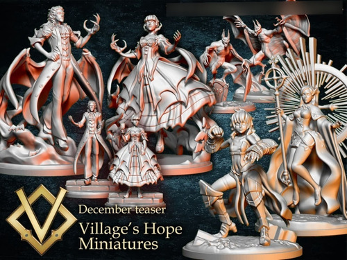 Village's Hope Miniatures - Stl Para Impresion 3d