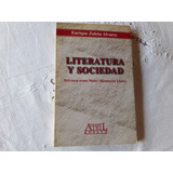 Literatura Y Sociedad - Enrique Zuleta Alvarez - Ed Atril