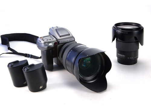 Hasselblad H2 / Back Phase One P45+ / Lentes 50-100mm /35mm