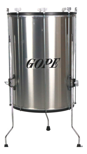 Surdo Gope 16  60cm Alumínio Com Tripé