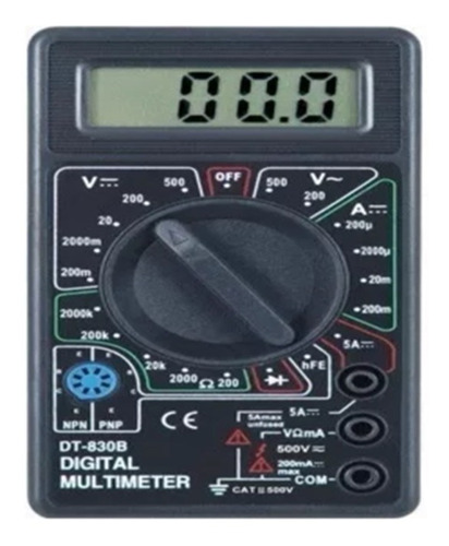 Multitester Digital Multimetro Portatil Tester Dt-830b