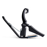 Drop D Partial Guitar Capo, 5 Cuerdas, Negro, Kgdb