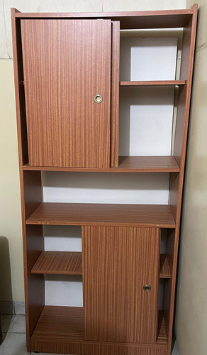 Mueble Melamina Aparador Armario Con Puerta Corredizas