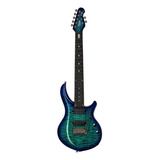 Guitarra Eléctrica Sterling John Petrucci Collection Majesty Maj270 De Nyatoh 2020 Cerulean Paradise Con Diapasón De Ébano