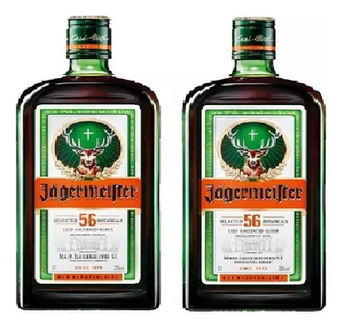 Jagermeister Combo 2 X 1750ml Licor Jager-importado Austria