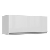 Aéreo Madesa Acordes Glamy 100% Mdf 80 Cm 1 Porta - Branco