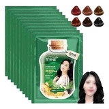 Champú Para Cabello Instant Dye De 10 Piezas Con Herramienta