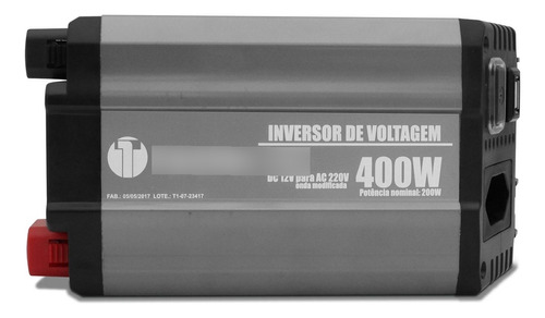 Inversor De Tensão 400w 12v - 110v/220v Conversor De Energia