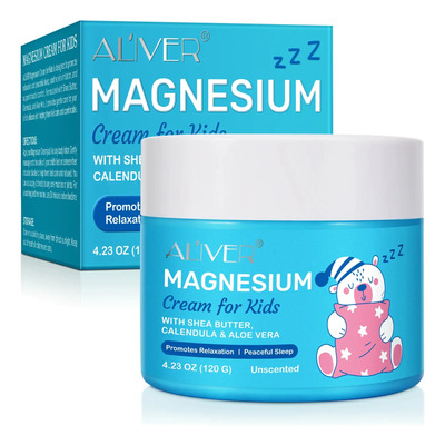 Crema Magnesio Relajante Natural Niños Mejora Calidad Sueño | MercadoLibre