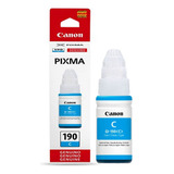 Tinta Para Impresora Canon Gi-190-c Color Cyan De 70 Ml
