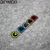 Stickers Auto Notebook Pacman Exclusivo Colores Game Over Xd