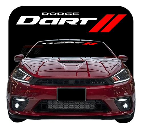 Sticker Calcomanía Compatible Con Dodge Dart Universal Vinil