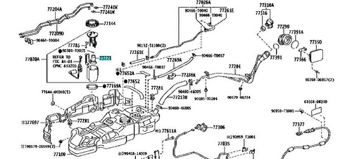 Bomba Pila Gasolina Fortuner 4.0 2012 2013 2014 2015 2016 Foto 7