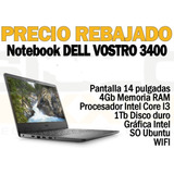 Notebook Dell Vostro 3400 I3-1115g4 4gb 1tb  Uhd 14 