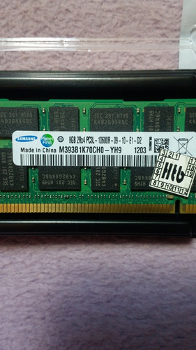 Memória Ram 8gb (8gbx1) Ddr3 Ecc (servidor/workstation) 