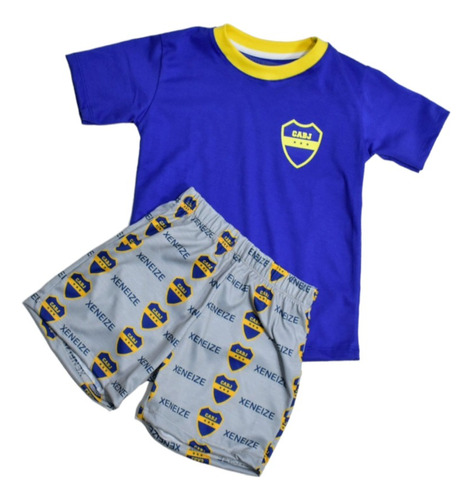 Remera Pijama Xeneize Boca Juniors Niños
