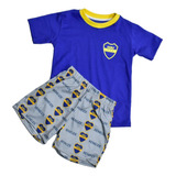 Remera Pijama Xeneize Boca Juniors Niños