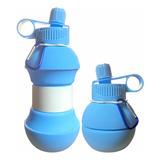 Termo Botella De Agua Plegable Flexible Fitness Camping 