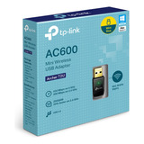 Adaptador Usb Inalámbrico Tp Link 2 Bandas Ac 600mbps